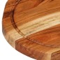 vidaXL Tabla de cortar madera maciza de acacia Ø30x2,5 cm vidaXL Tabla de cortar madera maciza de acacia Ø30x2,5 cm