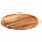 vidaXL Tabla de cortar madera maciza de acacia Ø30x2,5 cm vidaXL Tabla de cortar madera maciza de acacia Ø30x2,5 cm