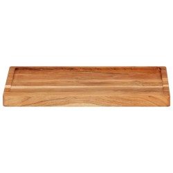 vidaXL Tabla de cortar madera maciza de acacia 52x38x3,5 cm