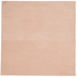 vidaXL Alfombra de pelo corto suave lavable HUARTE rosado 240x240 cm