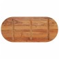 vidaXL Tablero de mesa ovalado madera maciza de acacia 90x40x2,5 cm vidaXL Tablero de mesa ovalado madera maciza de acacia 90x40x2,5 cm