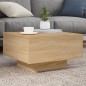 vidaXL Mesa de centro madera de ingeniería roble Sonoma 55x55x31 cm vidaXL Mesa de centro madera de ingeniería roble Sonoma 55x55x31 cm