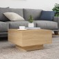 vidaXL Mesa de centro madera de ingeniería roble Sonoma 55x55x31 cm vidaXL Mesa de centro madera de ingeniería roble Sonoma 55x55x31 cm