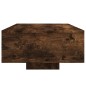 vidaXL Mesa de centro con luces LED roble ahumado 85x55x31 cm vidaXL Mesa de centro con luces LED roble ahumado 85x55x31 cm