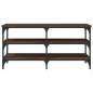 vidaXL Banco zapatero madera de ingeniería marrón roble 100x38,5x49 cm vidaXL Banco zapatero madera de ingeniería marrón roble 100x38,5x49 cm