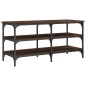 vidaXL Banco zapatero madera de ingeniería marrón roble 100x38,5x49 cm vidaXL Banco zapatero madera de ingeniería marrón roble 100x38,5x49 cm