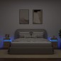 vidaXL Mesitas de noche con luces LED 2 uds roble Sonoma 35x39x55 cm vidaXL Mesitas de noche con luces LED 2 uds roble Sonoma 35x39x55 cm