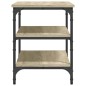 vidaXL Banco zapatero madera de ingeniería roble Sonoma 70x38,5x49 cm vidaXL Banco zapatero madera de ingeniería roble Sonoma 70x38,5x49 cm