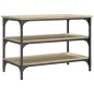 vidaXL Banco zapatero madera de ingeniería roble Sonoma 70x38,5x49 cm vidaXL Banco zapatero madera de ingeniería roble Sonoma 70x38,5x49 cm