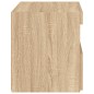 vidaXL Mesitas de noche con luces LED 2 uds roble Sonoma 50x40x45 cm vidaXL Mesitas de noche con luces LED 2 uds roble Sonoma 50x40x45 cm