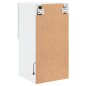 vidaXL Muebles para TV con luces LED 2 uds blanco 30,5x30x60 cm