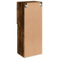 vidaXL Mueble para TV con luces LED roble ahumado 40,5x30x102 cm vidaXL Mueble para TV con luces LED roble ahumado 40,5x30x102 cm