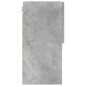 vidaXL Mueble para TV con luces LED gris hormigón 40,5x30x60 cm vidaXL Mueble para TV con luces LED gris hormigón 40,5x30x60 cm