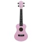 vidaXL Set de ukelele soprano con funda para niños rosa 23" vidaXL Set de ukelele soprano con funda para niños rosa 23"