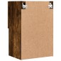 vidaXL Mueble para TV con luces LED roble ahumado 40,5x30x60 cm vidaXL Mueble para TV con luces LED roble ahumado 40,5x30x60 cm