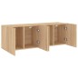 vidaXL Muebles para TV de pared 2 unidades roble Sonoma 60x30x41 cm vidaXL Muebles para TV de pared 2 unidades roble Sonoma 60x30x41 cm