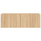 vidaXL Muebles para TV de pared 2 unidades roble Sonoma 60x30x41 cm vidaXL Muebles para TV de pared 2 unidades roble Sonoma 60x30x41 cm