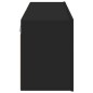 vidaXL Muebles para TV de pared 2 unidades negro 60x30x41 cm