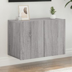 vidaXL Mueble para TV de pared gris Sonoma 60x30x41 cm