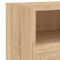 vidaXL Muebles de TV de pared 2 uds madera roble Sonoma 60x30x30 cm vidaXL Muebles de TV de pared 2 uds madera roble Sonoma 60x30x30 cm