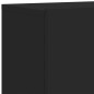 vidaXL Muebles para TV de pared 2 unidades negro 80x30x41 cm vidaXL Muebles para TV de pared 2 unidades negro 80x30x41 cm