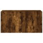 vidaXL Mueble para TV de pared roble ahumado 80x30x41 cm