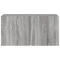 vidaXL Mueble para TV de pared gris Sonoma 80x30x41 cm