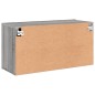vidaXL Mueble para TV de pared gris Sonoma 80x30x41 cm