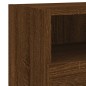 vidaXL Muebles de pared para TV 2 uds madera roble marrón 60x30x30 cm vidaXL Muebles de pared para TV 2 uds madera roble marrón 60x30x30 cm