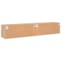 vidaXL Muebles de pared para TV 2 uds madera roble Sonoma 80x30x30 cm vidaXL Muebles de pared para TV 2 uds madera roble Sonoma 80x30x30 cm