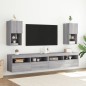 vidaXL Mueble para TV con luces LED gris Sonoma 30,5x30x60 cm vidaXL Mueble para TV con luces LED gris Sonoma 30,5x30x60 cm