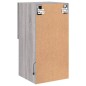 vidaXL Mueble para TV con luces LED gris Sonoma 30,5x30x60 cm vidaXL Mueble para TV con luces LED gris Sonoma 30,5x30x60 cm