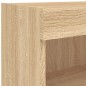 vidaXL Mueble para TV con luces LED roble Sonoma 80x30x30 cm vidaXL Mueble para TV con luces LED roble Sonoma 80x30x30 cm