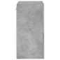vidaXL Muebles de TV de pared 2 uds madera gris hormigón 40,5x30x60 cm vidaXL Muebles de TV de pared 2 uds madera gris hormigón 40,5x30x60 cm