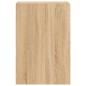 vidaXL Muebles de TV de pared 2 uds madera roble Sonoma 40,5x30x60 cm vidaXL Muebles de TV de pared 2 uds madera roble Sonoma 40,5x30x60 cm