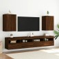 vidaXL Mueble TV de pared madera ingeniería marrón roble 40,5x30x60 cm vidaXL Mueble TV de pared madera ingeniería marrón roble 40,5x30x60 cm