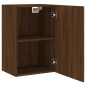 vidaXL Mueble TV de pared madera ingeniería marrón roble 40,5x30x60 cm vidaXL Mueble TV de pared madera ingeniería marrón roble 40,5x30x60 cm