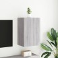 vidaXL Mueble TV de pared madera ingeniería gris Sonoma 40,5x30x60 cm vidaXL Mueble TV de pared madera ingeniería gris Sonoma 40,5x30x60 cm