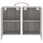 vidaXL Mueble TV de pared madera ingeniería gris Sonoma 40,5x30x60 cm vidaXL Mueble TV de pared madera ingeniería gris Sonoma 40,5x30x60 cm