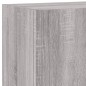 vidaXL Mueble TV de pared madera ingeniería gris Sonoma 40,5x30x60 cm vidaXL Mueble TV de pared madera ingeniería gris Sonoma 40,5x30x60 cm