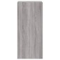 vidaXL Mueble TV de pared madera ingeniería gris Sonoma 40,5x30x90 cm vidaXL Mueble TV de pared madera ingeniería gris Sonoma 40,5x30x90 cm