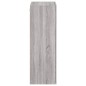 vidaXL Mueble TV de pared madera ingeniería gris Sonoma 40,5x30x90 cm vidaXL Mueble TV de pared madera ingeniería gris Sonoma 40,5x30x90 cm