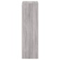 vidaXL Mueble TV de pared madera ingeniería gris Sonoma 40,5x30x102 cm vidaXL Mueble TV de pared madera ingeniería gris Sonoma 40,5x30x102 cm