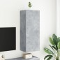 vidaXL Mueble de TV de pared madera gris hormigón 40,5x30x102 cm vidaXL Mueble de TV de pared madera gris hormigón 40,5x30x102 cm