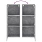 vidaXL Mueble de TV de pared madera gris hormigón 40,5x30x102 cm vidaXL Mueble de TV de pared madera gris hormigón 40,5x30x102 cm