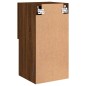 vidaXL Muebles para TV con luces LED 2 uds roble marrón 30,5x30x60 cm vidaXL Muebles para TV con luces LED 2 uds roble marrón 30,5x30x60 cm