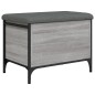 vidaXL Banco con almacenaje madera ingeniería gris Sonoma 62x42x45 cm vidaXL Banco con almacenaje madera ingeniería gris Sonoma 62x42x45 cm