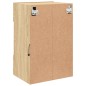 vidaXL Mueble de TV de pared con luces LED roble Sonoma 40x30x60,5 cm vidaXL Mueble de TV de pared con luces LED roble Sonoma 40x30x60,5 cm