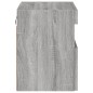 vidaXL Mueble de TV de pared con luces LED gris Sonoma 40x30x40 cm