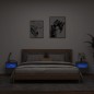 vidaXL Muebles de TV de pared con luces LED 2 uds negro 40x30x40 cm vidaXL Muebles de TV de pared con luces LED 2 uds negro 40x30x40 cm